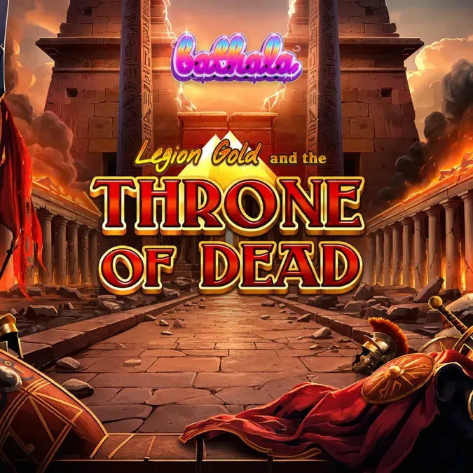 Legion Gold and the Throne of Dead slot gameplay interface